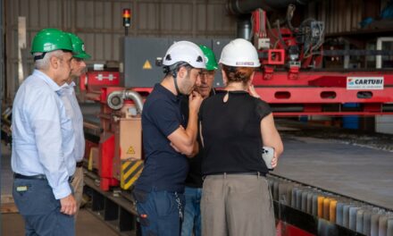 Per Cartubi via alla costruzione del nuovo pattugliatore d’altura della GdF<h2 class='anw-subtitle'>Con il taglio della lamiera inizia la costruzione della più grande unità mai costruita dal cantiere per il settore paramilitare</h2>